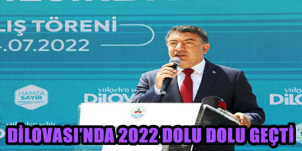 DİLOVASI'NDA 2022 DOLU DOLU GEÇTİ
